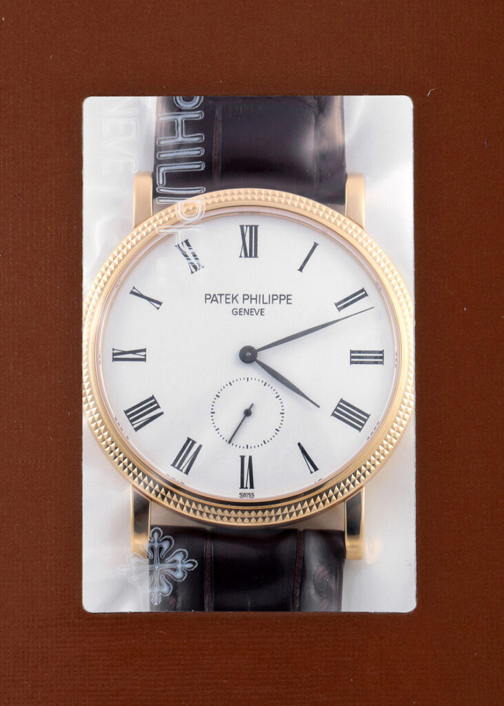 パテックフィリップ - カラトラバ | PATEK PHILIPPE | 5119J-001 | YG 白文字盤 手巻き レザー | 2007年製 | レストア | 中古