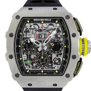 リシャールミル - オートマティック フライバック クロノグラフ | RICHARD MILLE | RM11-03 | TI スケルトン文字盤 自動巻き ラバー | 中古 |