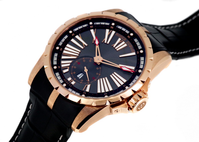 ロジェデュブイ - エクスカリバー オートマティック | ROGER DUBUIS | RDDBEX0566 | RG 黒文字盤 自動巻き レザー | 訳あり新品