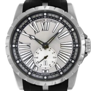 ロジェデュブイ - エクスカリバー45 オートマティック | ROGER DUBUIS | RDDBEX0714 | TI シルバー文字盤 自動巻き ラバー | 15本限定 | 中古 |
