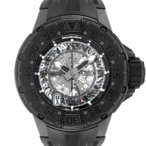 リシャールミル - オートマティック ダイバーズ | RICHARD MILLE | RM028 | TI(DLCコーティング) スケルトン 自動巻き ラバー | 30本限定 | 中古 |