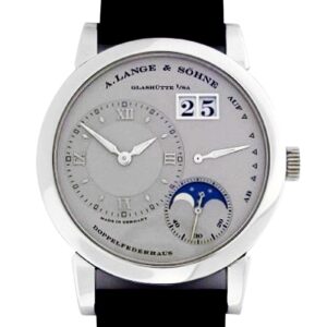 A.ランゲ＆ゾーネ - ランゲ1ムーンフェイズ | A.LANGE&SOHNE | 109.025 | PT グレー文字盤 手巻き レザー | 中古 |