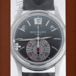 パテックフィリップ - アニュアルカレンダー クロノグラフ | PATEK PHILIPPE | 5960P-001 | PT グレー文字盤 自動巻き レザー | レストア | 中古 |