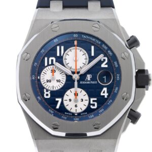 オーデマピゲ - ロイヤルオーク オフショア クロノグラフ | AUDEMARS PIGUET | 26470ST.OO.A027CA.01 | SS ブルー文字盤 自動巻き ラバー | 中古 |