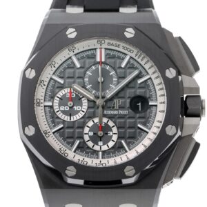 オーデマピゲ - ロイヤルオーク オフショア クロノグラフ セラミック | AUDEMARS PIGUET | 26405CE.OO.A002CA.01 | グレー文字盤 自動巻き ラバー | 中古 |