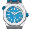 オーデマピゲ - ロイヤルオーク オフショア ダイバー | AUDEMARS PIGUET | 15710ST.OO.A032CA.01 | ブティック限定 SS ターコイズブルー文字盤 自動巻き ラバー | 中古 |
