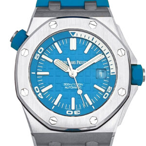 オーデマピゲ - ロイヤルオーク オフショア ダイバー | AUDEMARS PIGUET | 15710ST.OO.A032CA.01 | ブティック限定 SS ターコイズブルー文字盤 自動巻き ラバー | 中古 |