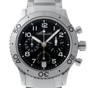 ブレゲ - トランスアトランティック | BREGUET | 3820ST/H2/SW9 | SS 黒文字盤 自動巻き ブレスレット | 中古 |