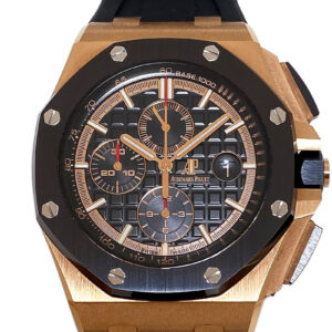 オーデマピゲ - ロイヤルオーク オフショアクロノグラフ | AUDEMARS PIGUET | 26401RO.OO.A002CA.02 | PG 黒文字盤 自動巻き ラバー | 委託品 | 中古 |