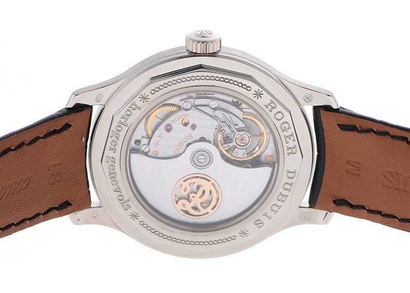 ロジェデュブイ - オマージュ | ROGER DUBUIS | H37 57 0 3.63/74 | WG シルバー文字盤 自動巻き レザー | 中古 |