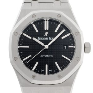 オーデマピゲ - ロイヤルオーク | AUDEMARS PIGUET | 15400ST.OO.1220ST.01 | SS 黒文字盤 自動巻き ブレスレット | 中古 |