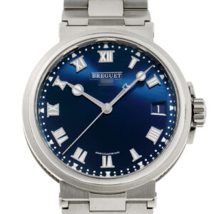 ブレゲ - マリーン | BREGUET | 5517TI/Y1/TZ0 | TI ブルー文字盤 自動巻き ブレスレット | 中古 |