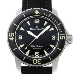 ブランパン - フィフティファゾムス | BLANCPAIN | 5015-1130-52A | SS 黒文字盤 自動巻き ナイロン |
