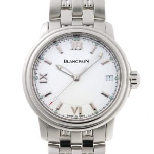 ブランパン - レマン ミディアム | BLANCPAIN | 2101A112711 | SS 白文字盤 自動巻き ブレスレット | 日本200本限定 | 中古 |