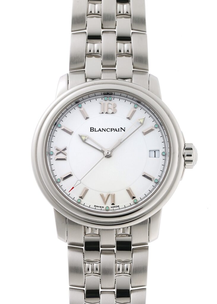 ブランパン - レマン ミディアム | BLANCPAIN | 2101A112711 | SS 白文字盤 自動巻き ブレスレット | 日本200本限定 | 中古 |