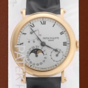 パテックフィリップ - プチコンプリケーション オフィサー | PATEK PHILIPPE | 5054J-001 | YG 白文字盤 自動巻き レザー | レストア
