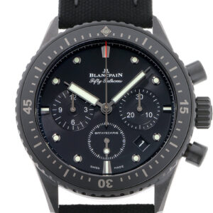 ブランパン - フィフティ ファゾムス バチスカーフ フライバック クロノグラフ | BLANCPAIN | 5200-0130-B52A | CE 黒文字盤 自動巻き ナイロン |