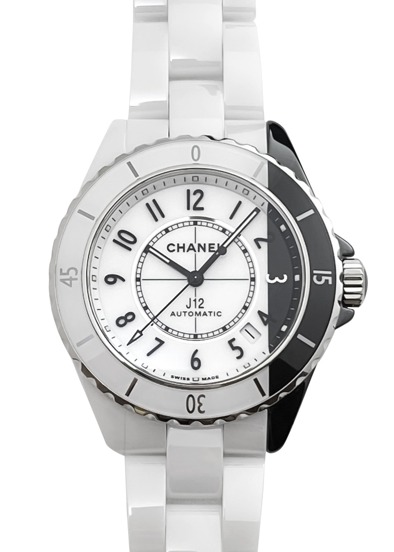 シャネル - パラドックス | CHANEL | H6515 J12 CE 白文字盤 自動巻き ブレスレット | 委託品 | 中古 |