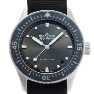 ブランパン - フィフティーファゾムス バチスカーフ | BLANCPAIN | 5100B-1110-NABA | SS 黒文字盤 自動巻き ナイロン