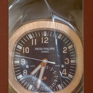 パテックフィリップ - アクアノート トラベルタイム | PATEK PHILIPPE | 5164R-001 | RG ブラウン文字盤 自動巻き ラバー | 委託品 | 中古