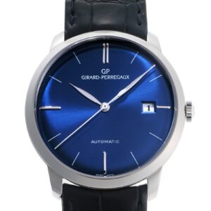 ジラールペルゴ - 1966 クラシック | GIRARD-PERREGAUX | 49525-79-431 | パラジウム ブルー文字盤 自動巻き レザー | 中古