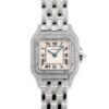 カルティエ - パンテール SM ベゼルダイヤ | CARTIER | WF3118F3 | WG シルバー文字盤 クォーツ ブレスレット | 中古