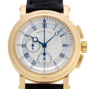ブレゲ - マリーン II クロノグラフ | BREGUET | 5827BA/12/5ZU | YG シルバー文字盤 自動巻き レザー | 中古