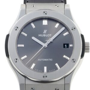ウブロ - クラシックフュージョン | HUBLOT | 511.NX.7071.LR | TI グレー文字盤 自動巻き ラバーアリゲーター | 中古