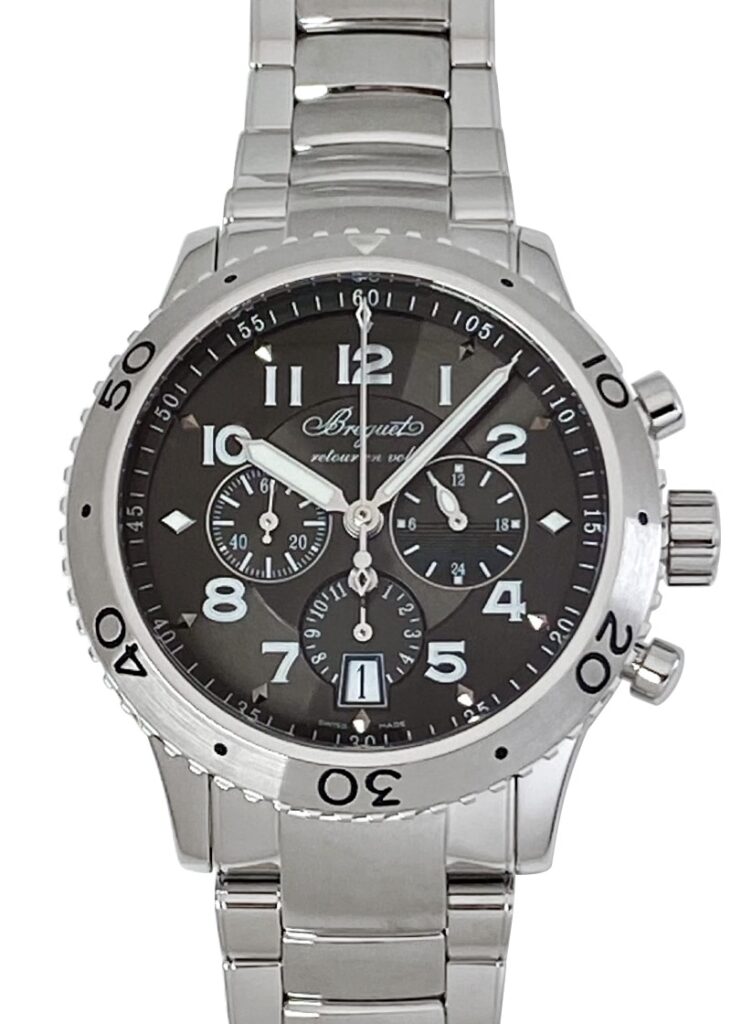 ブレゲ - タイプXXI | BREGUET | 3810ST/92/SZ9 | SS グレー文字盤 自動巻き ブレスレット | 中古