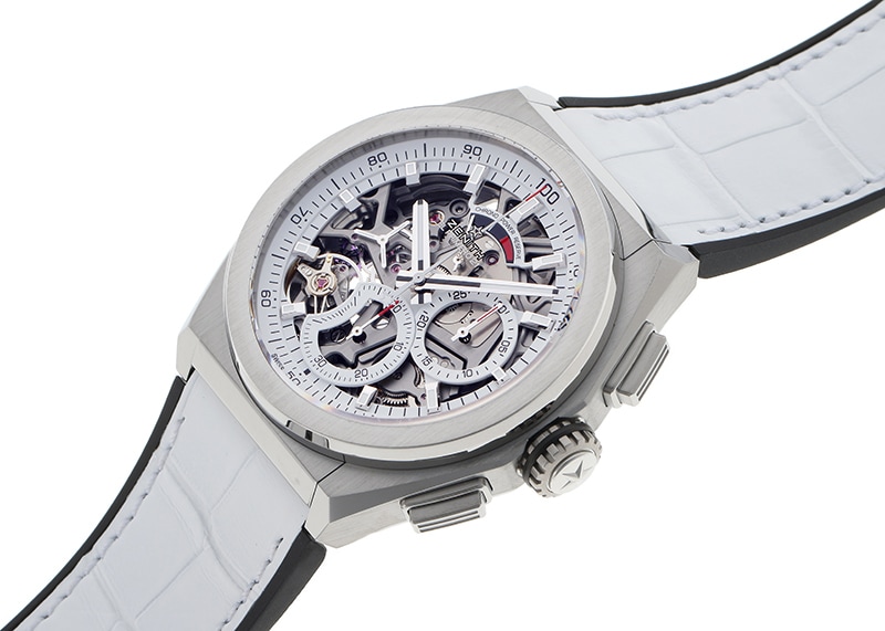 ゼニス - デファイ エルプリメロ 21 日本限定 | ZENITH | 95.9003.9004/78.R588 | TI スケルトン文字盤 自動巻き ラバーアリゲーター | 中古