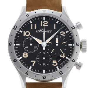 ブレゲ - タイプ XX クロノグラフ | BREGUET | 2067ST/92/3WU | SS 黒文字盤 自動巻き レザー