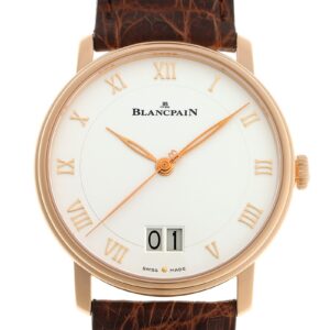 ブランパン - ヴィルレ グランドデイト | BLANCPAIN | 6669-3642-55B | RG シルバー文字盤 自動巻き レザー | 中古