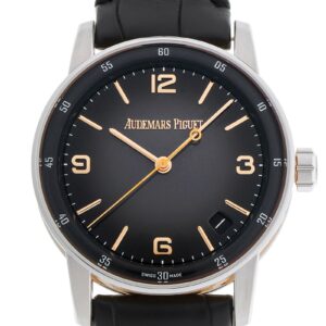 オーデマピゲ - CODE.1159 バイ オーデマピゲ | AUDEMARS PIGUET | 15210CR.OO.A002KB.01 | WG&PG グレー文字盤 自動巻き レザー | 中古