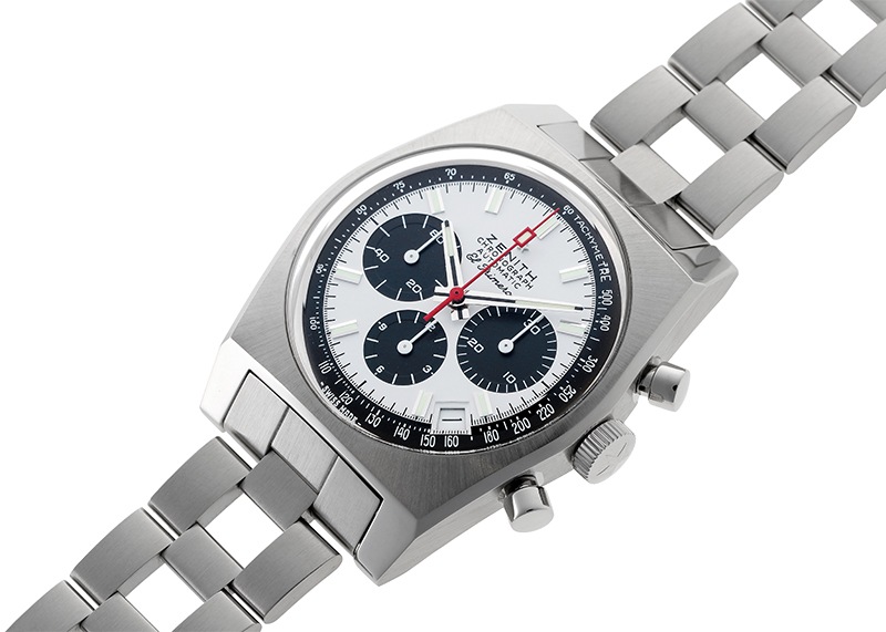 ゼニス - エルプリメロ A384 リバイバル | ZENITH | 03.A384.400/21.M384 | SS 白/黒文字盤 自動巻き ブレスレット | 中古