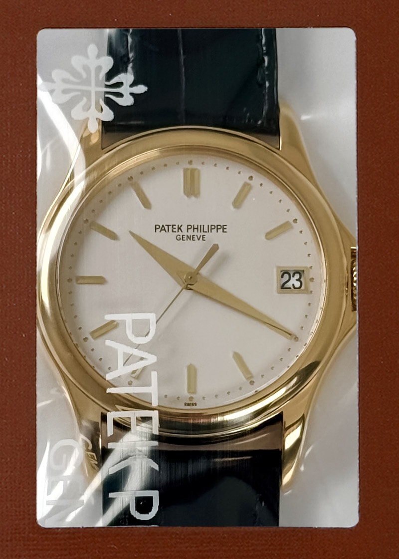 パテックフィリップ - カラトラバ | PATEK PHILIPPE | 5127J-001 | YG シルバー文字盤 自動巻き レザー | 委託品 | レストア | 中古