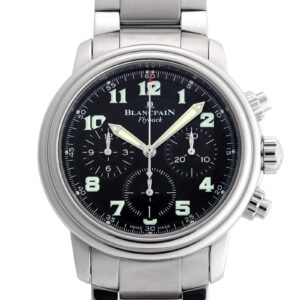 ブランパン - レマン フライバック | BLANCPAIN | 2185F-1130-71 | SS 黒文字盤 自動巻き ブレスレット | 中古