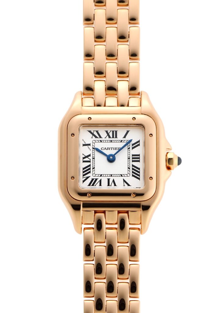 カルティエ - パンテール ドゥ カルティエ SM | CARTIER | WGPN0006 | PG シルバー文字盤 クォーツ ブレスレット | 中古