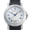 ブレゲ - マリーン II ラージデイト | BREGUET | 5817ST/12/5V8 | SS シルバー文字盤 自動巻き ラバー | 中古