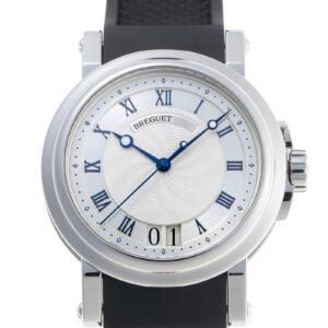 ブレゲ - マリーン II ラージデイト | BREGUET | 5817ST/12/5V8 | SS シルバー文字盤 自動巻き ラバー | 中古