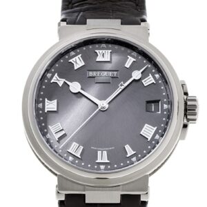 ブレゲ - マリーン | BREGUET | 5517TI/G2/9ZU | TI グレー文字盤 自動巻き レザー
