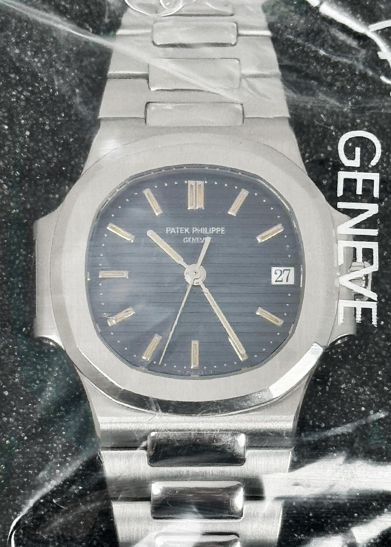 パテックフィリップ - ノーチラス | PATEK PHILIPPE | 3800/1A | SS ブルー文字盤 自動巻き ブレスレット | レストア | 中古