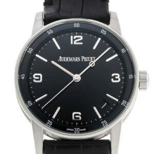 オーデマピゲ - CODE 11.59 バイ オーデマピゲ オートマティック | AUDEMARS PIGUET | 15210BC.OO.A002CR.01 | WG 黒文字盤 自動巻き レザー | 中古