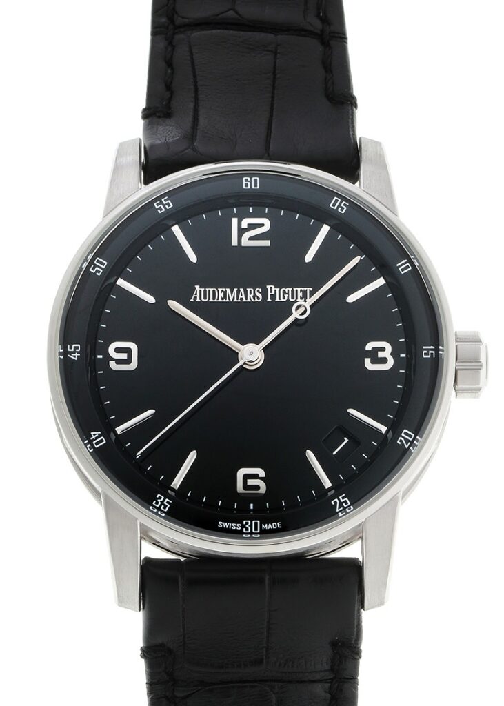 オーデマピゲ - CODE 11.59 バイ オーデマピゲ オートマティック | AUDEMARS PIGUET | 15210BC.OO.A002CR.01 | WG 黒文字盤 自動巻き レザー | 中古