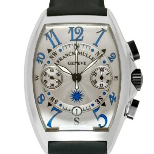フランクミュラー - トノーカーベックス マリナー クロノグラフ | FRANCK MULLER | 7080CCAT MAR | SS シルバー文字盤 自動巻き ラバー | 委託品 | 中古