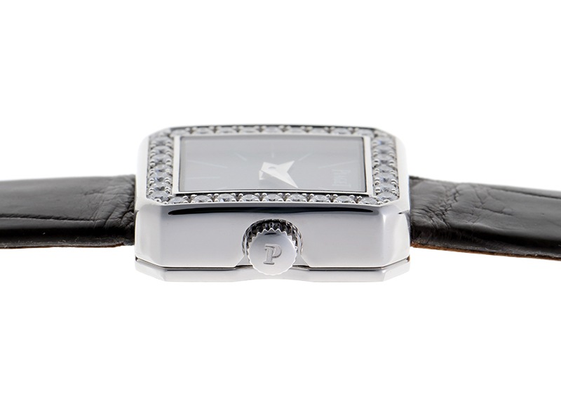 ピアジェ - ミニ プロトコール ダイヤ | PIAGET | G0A37512(P10691) | WG グレー文字盤 クォーツ レザー | 中古