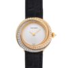 カルティエ - トリニティ ダイヤ | CARTIER | WG200341 | YG&PG&WG シルバー文字盤 クォーツ レザー | 中古