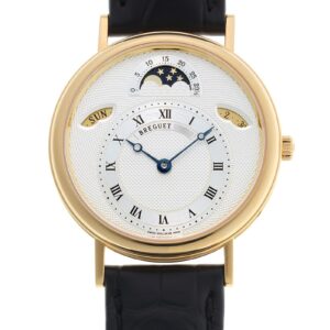 ブレゲ - クラシック エキセントリック | BREGUET | 3337BA/1E/986 | YG シルバー文字盤 自動巻き レザー | 中古