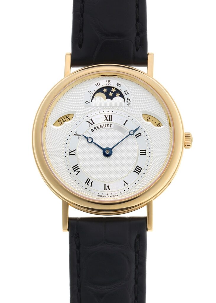 ブレゲ - クラシック エキセントリック | BREGUET | 3337BA/1E/986 | YG シルバー文字盤 自動巻き レザー | 中古