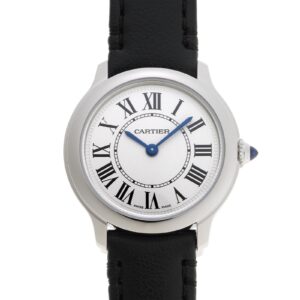 カルティエ - ロンド マスト ドゥ カルティエ | CARTIER | WSRN0030 | SS シルバー文字盤 クォーツ レザー