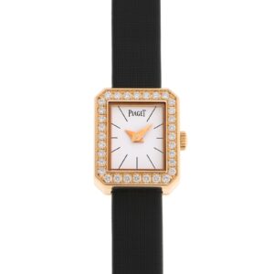ピアジェ - ミニ プロトコール ベゼルダイヤ | PIAGET | P10691 | PG 白文字盤 クォーツ サテン | 中古